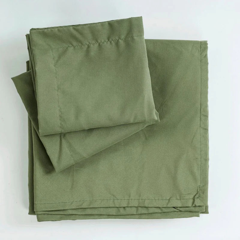 OLIVE YOU SOLID BEDSHEET
