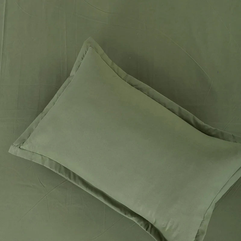OLIVE YOU SOLID BEDSHEET