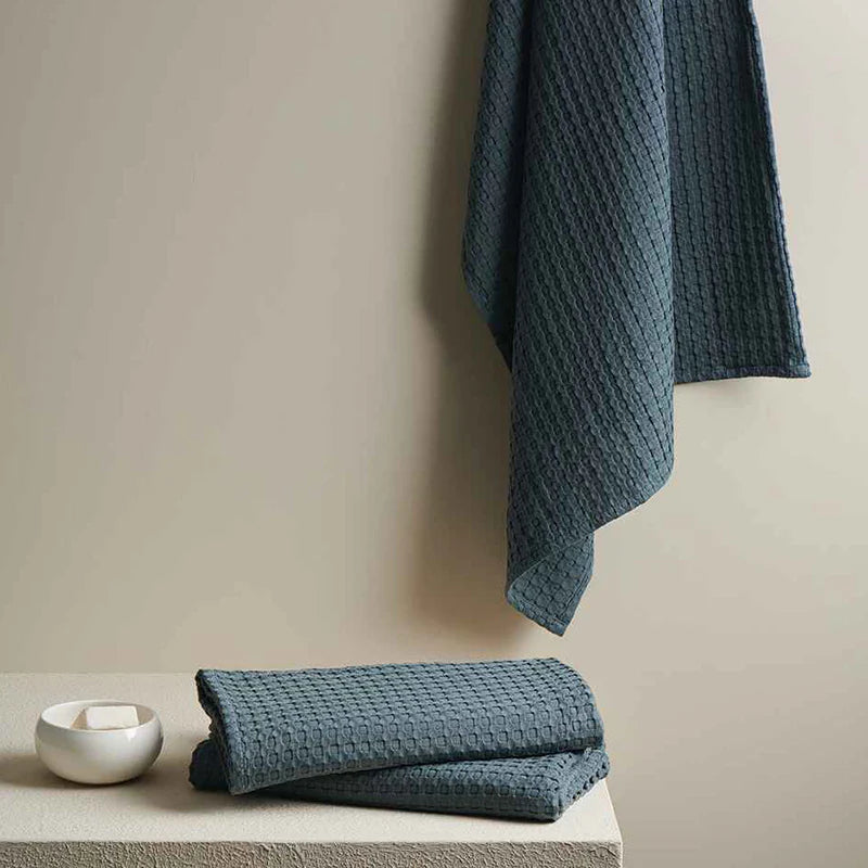 BLUEBERRY WAFFLE TOWEL (SET OF 4)