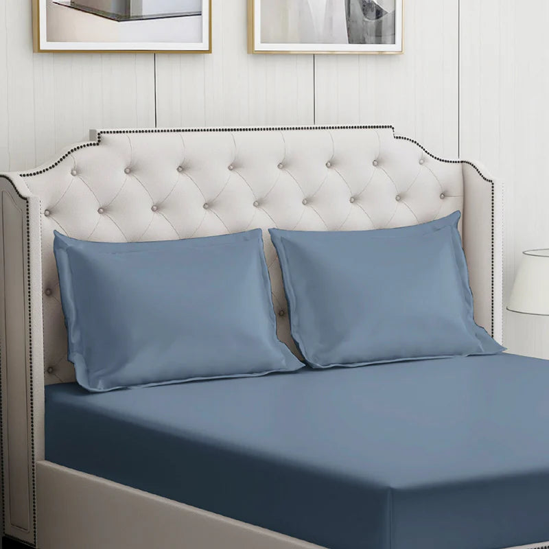 OCEAN CURRENTS SOLID BEDSHEET