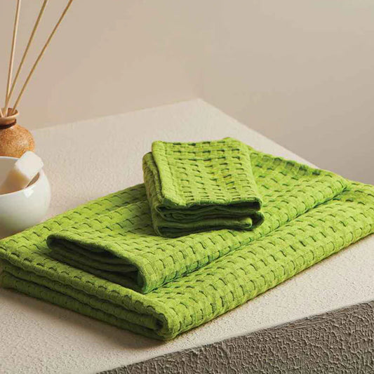 KEY LIME WAFFLE TOWEL (SET OF 4)