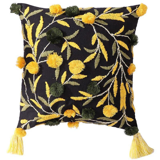 ONYX DAISIES CUSHION