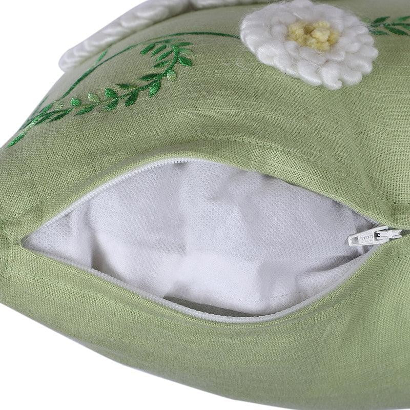 SAGE DAISIES CUSHION