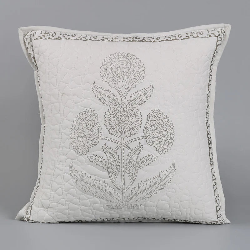 IVORY MARIGOLD CUSHION