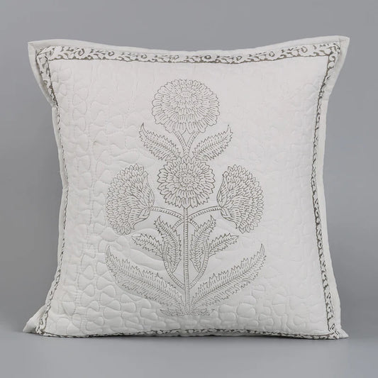IVORY MARIGOLD CUSHION