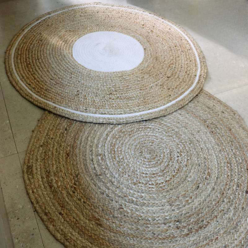 Undulating Small Rugs Jute Rugs, Cotton Dhurrie, Small Carpets Online | Shipping Pan-India ...