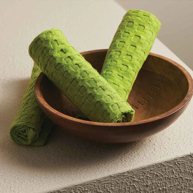 KEY LIME WAFFLE TOWEL (SET OF 4)