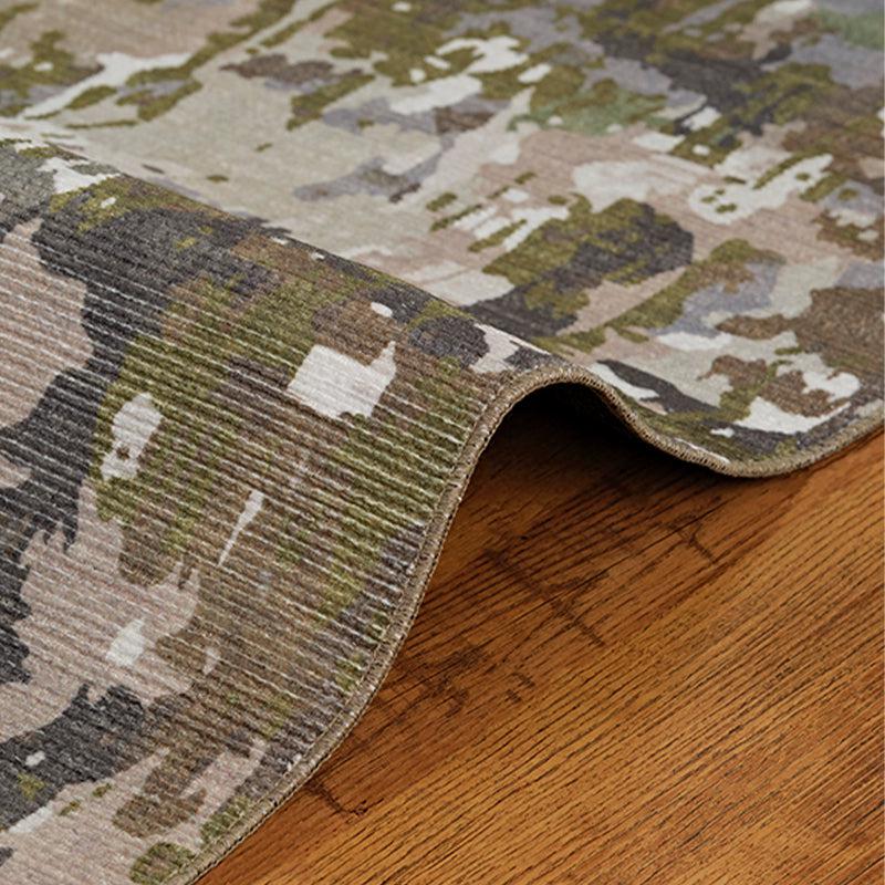 CAMOUFLAGE IN OLIVE CARPET