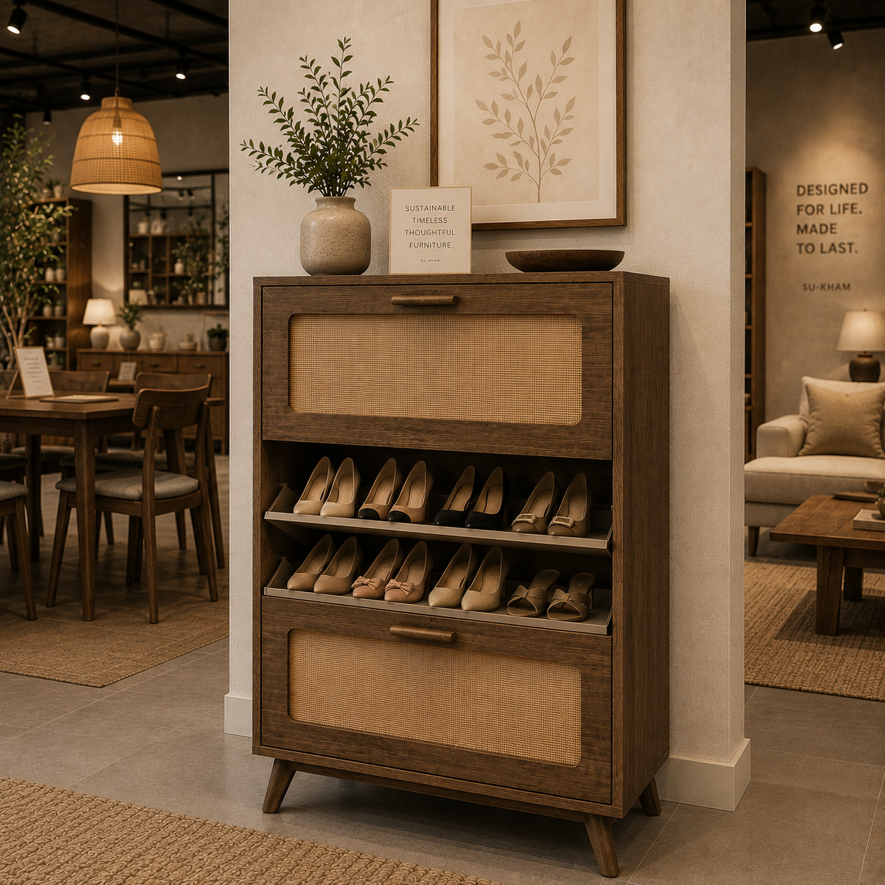 CHARM SHOE CABINET