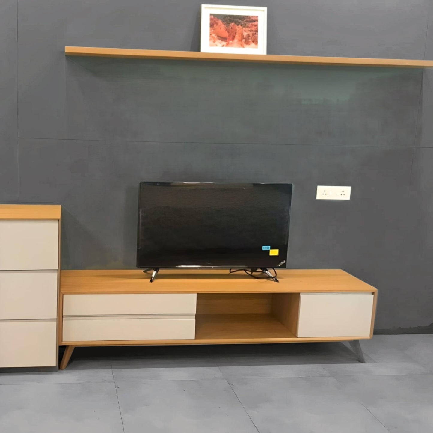 NORA TV UNIT & CABINET