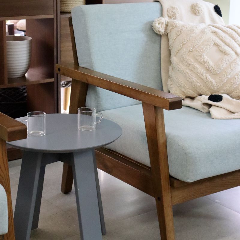 Solid oak wood home & office furniture sourced sustainably that you can buy online at Sukham Home, a sustainable furniture and home decor store in Kolkata, India