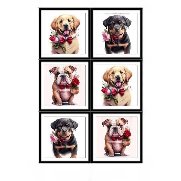 PUPPY MANIA COASTER SET