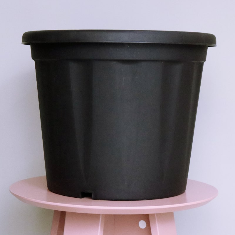 16 INCH BLACK NURSERY POT