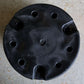 Bottom part of the 9 inch black nursery pot and gardening tools you can buy online at Sukham Home, a sustainable furniture, gardening and home decor store in Kolkata, India