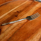 Salad fork of the Forged Wonder flatware set of stainless steel cutlery you can buy online at Sukham Home, a sustainable furniture, kitchen & dining and home decor store in Kolkata, India
