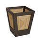 From the top view, the Pile Paper Bin, a waste paper bin made from golden grass that you can buy online at Sukham Home, a sustainable furniture, kitchen & dining and home decor store in Kolkata, India