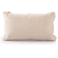 Back of the Tufted Multicolour Dot Cushion, a rectangle orange, blue, white and yellow accent pillow available at Sukham Home, a sustainable furniture, kitchen & dining and home decor store in Kolkata, India
